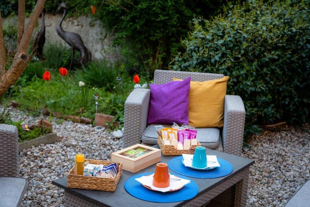 Monica Appartamento Con Giardino Al Ponte Vecchio 佛罗伦萨 外观 照片