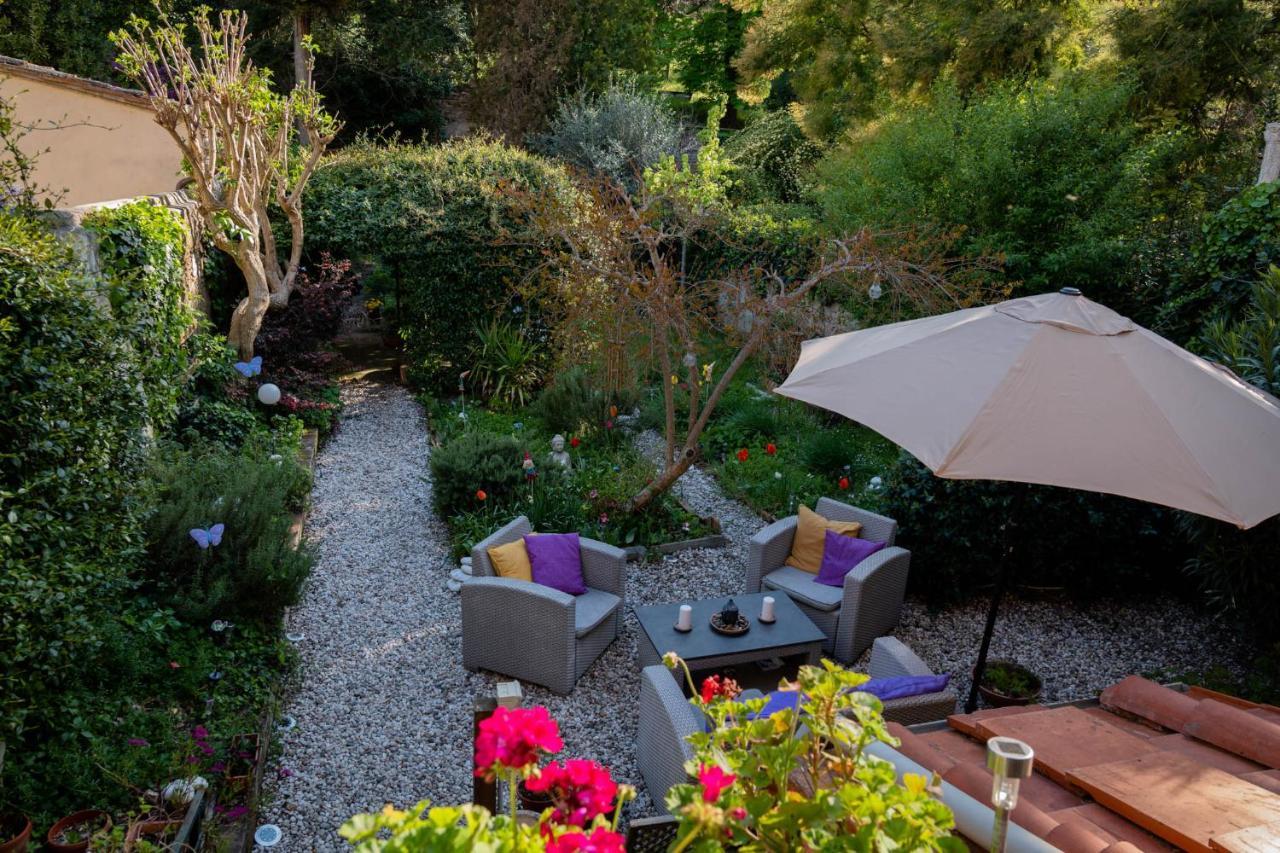 Monica Appartamento Con Giardino Al Ponte Vecchio 佛罗伦萨 外观 照片